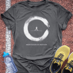 Meditation in Motion T-Shirt - Charcoal
