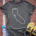 Run California - Charcoal
