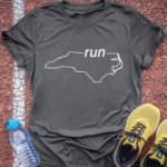 Run North Carolina - Charcoal