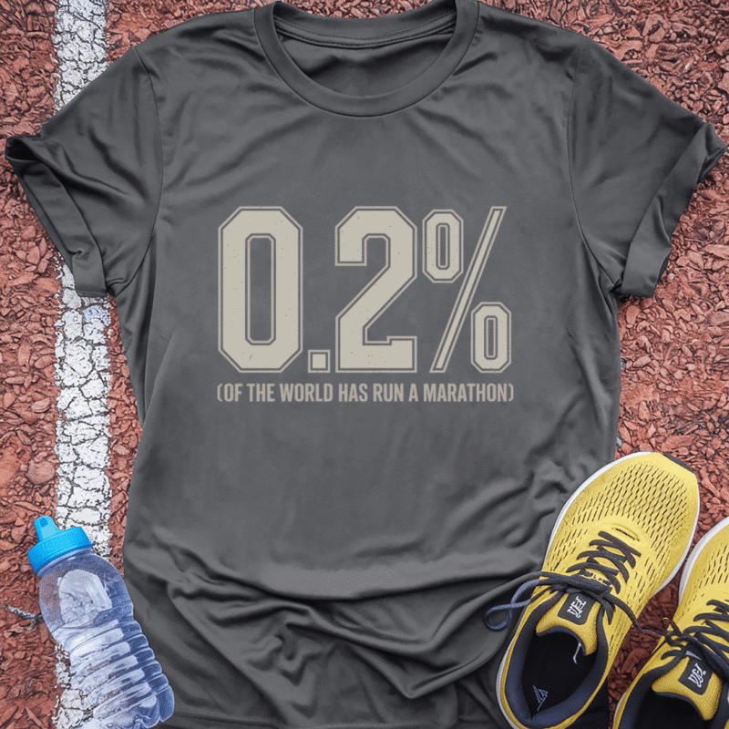 0.2% Tech Tee - Grey Concrete