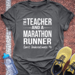 Teacher Tech Tee - Grey Concrete