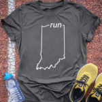 Run Indiana - Charcoal