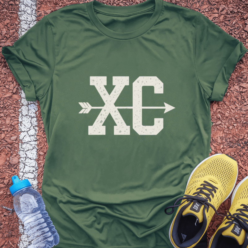 Cross Country T-Shirt - Military Green