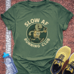 Slow AF Club T-Shirt - Military Green