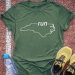 Run North Carolina - Military Green