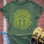 Trail Runner T-Shirt - Military Green
