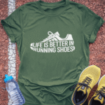 Running Shoes - Military Green