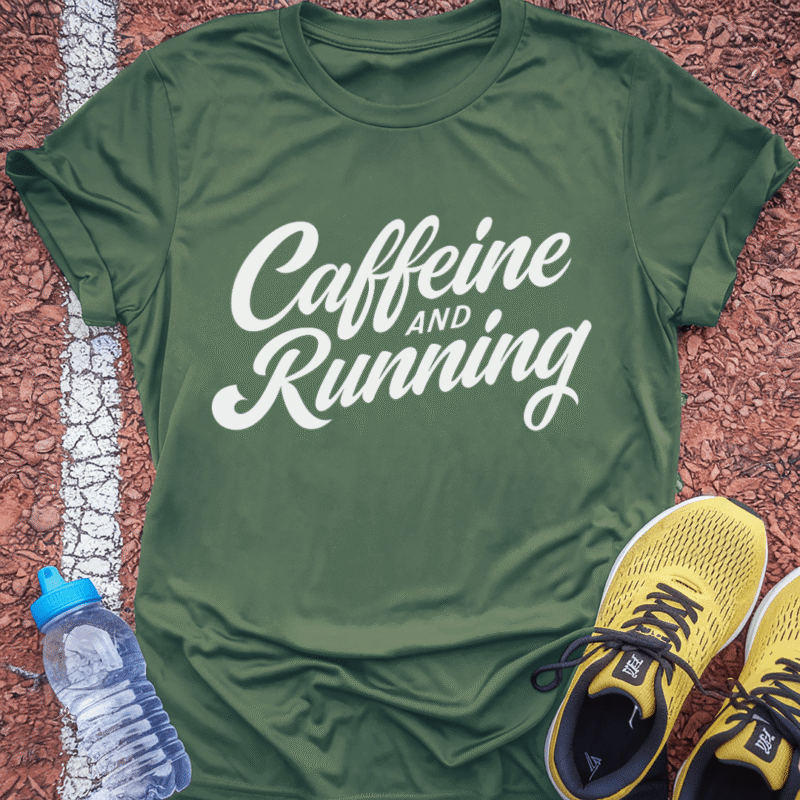 Caffeine T-Shirt - Military Green