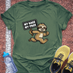 My Race, My Pace - Military Green