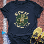 Slow AF Club T-Shirt - Navy