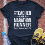 Teacher Tech Tee - True Navy