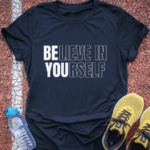 Believe in Yourself T-Shirt - Navy