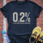 0.2% Tech Tee - True Navy