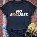 No Excuses T-Shirt - Navy