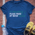 Collapse T-Shirt - Royal