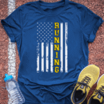 Running Flag - Royal