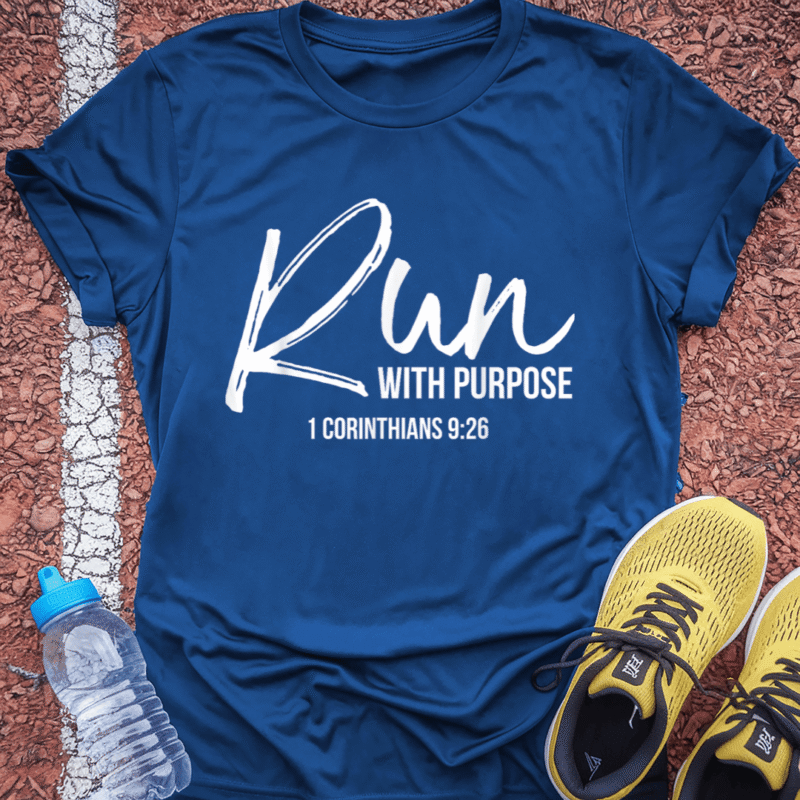 Run with Purpose Tech Tee - True Royal