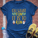 Oh What Fun T-Shirt - Royal