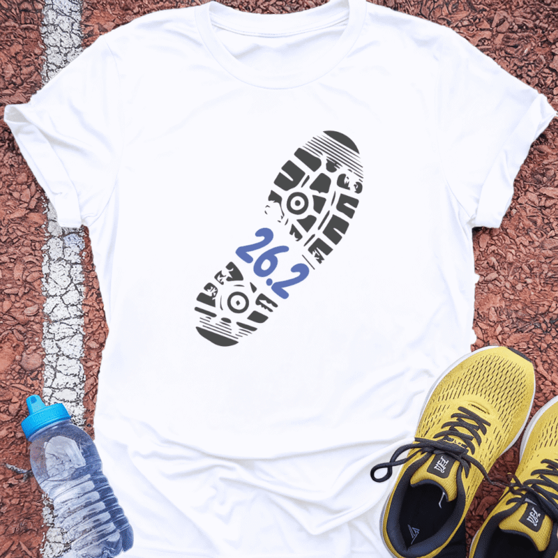 26.2 T-Shirt - White
