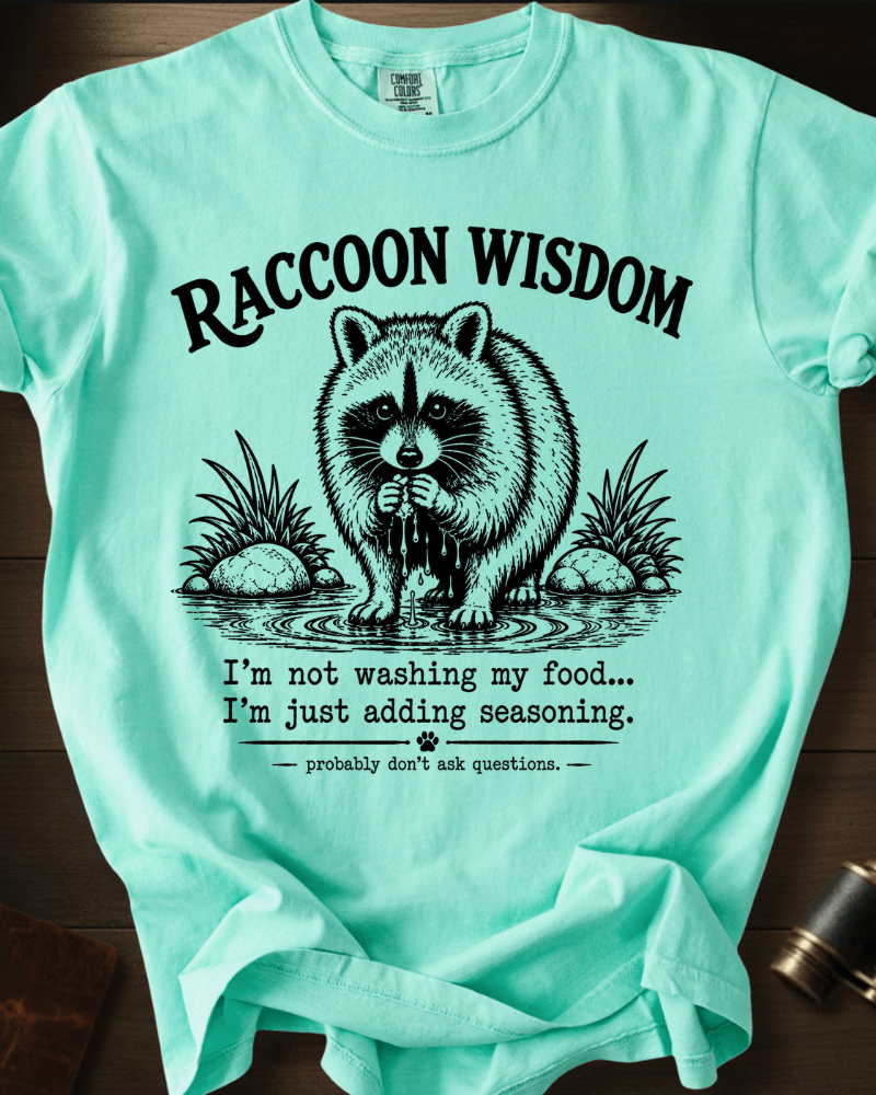 Raccoon Wisdom T-shirt